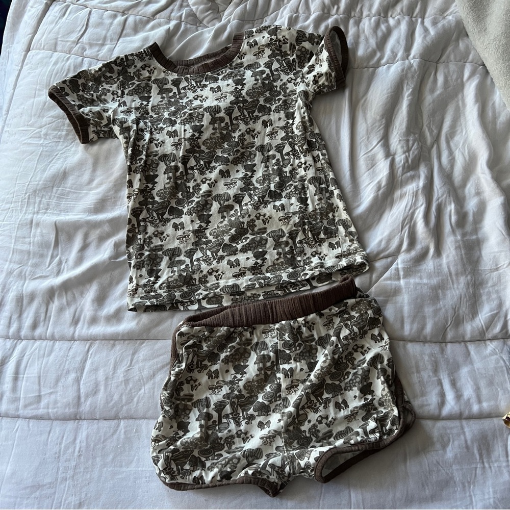 Kate Quinn Ringer Tee/Retro Short Set - 7y